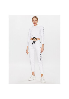 John Richmond Суитшърт UWP23046FE Бял Modern Fit - Pepit.bg