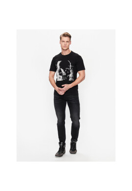 John Richmond Тишърт Corta RMP23188TS Черен Regular Fit - Pepit.bg