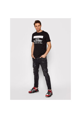 John Richmond Тишърт Dilga HMP22133TS Черен Regular Fit - Pepit.bg