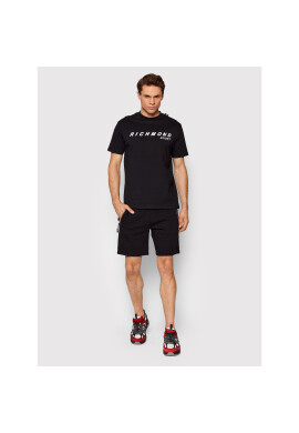 John Richmond Тишърт Elias UMP22129TS Черен Regular Fit - Pepit.bg