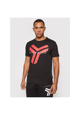 John Richmond Тишърт Galsko UMP21077TS Черен Regular Fit - Pepit.bg