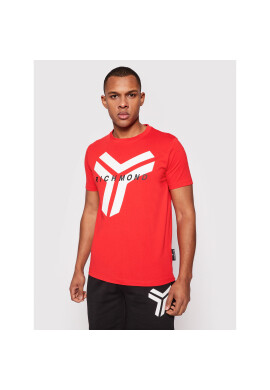 John Richmond Тишърт Galsko UMP21077TS Червен Regular Fit - Pepit.bg