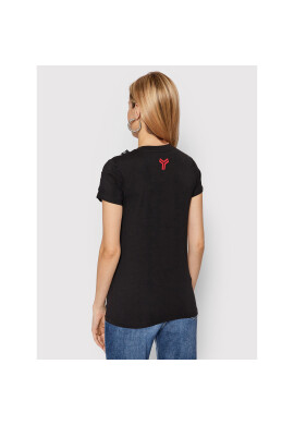 John Richmond Тишърт Gladib UWP22015TS Черен Regular Fit - Pepit.bg