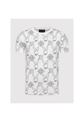 John Richmond Тишърт HMP22125TS Бял Regular Fit - Pepit.bg