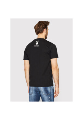 John Richmond Тишърт HMP22132TS Черен Regular Fit - Pepit.bg