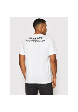 John Richmond Тишърт HMP22140TS Бял Regular Fit - Pepit.bg