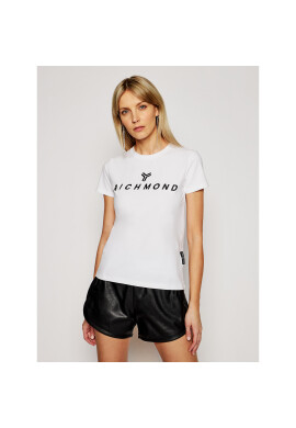 John Richmond Тишърт Katya UWP21018TS Бял Regular Fit - Pepit.bg