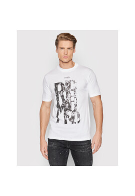 John Richmond Тишърт Kavido RMP22038TS Бял Regular Fit - Pepit.bg