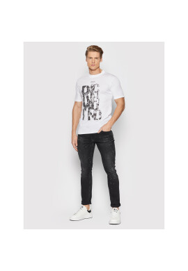 John Richmond Тишърт Kavido RMP22038TS Бял Regular Fit - Pepit.bg