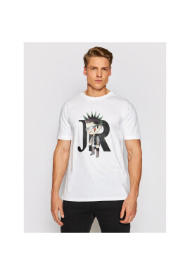 John Richmond Тишърт Kinneas RMP21203TS Бял Regular Fit - Pepit.bg