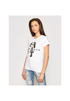 John Richmond Тишърт Kramer RWP21212TS Бял Relaxed Fit - Pepit.bg