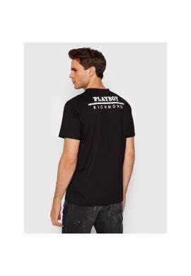 John Richmond Тишърт Lonies HMP22141TS Черен Regular Fit - Pepit.bg