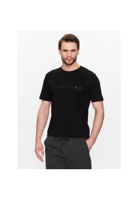John Richmond Тишърт Maicon RMP23231TS Черен Regular Fit - Pepit.bg