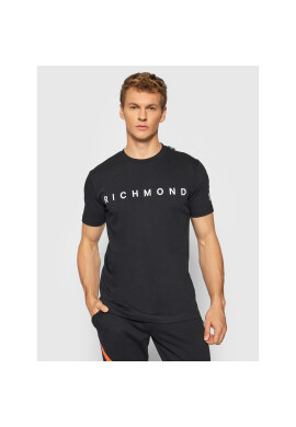John Richmond Тишърт Matteus UMA21002TS Черен Regular Fit - Pepit.bg
