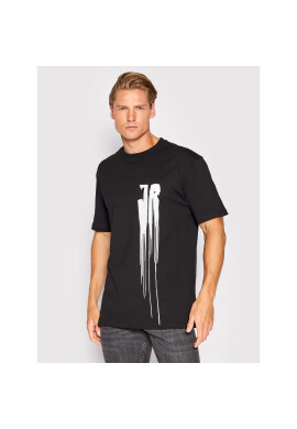 John Richmond Тишърт Over RMA22081TS Черен Regular Fit - Pepit.bg