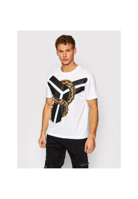 John Richmond Тишърт Regolit UMA21056TS Бял Regular Fit - Pepit.bg