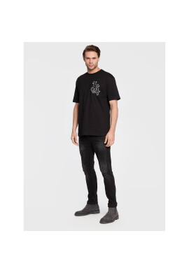 John Richmond Тишърт RMA22076TS Черен Regular Fit - Pepit.bg