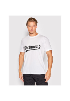 John Richmond Тишърт RMA22091TS Бял Regular Fit - Pepit.bg