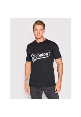 John Richmond Тишърт RMA22091TS Черен Regular Fit - Pepit.bg