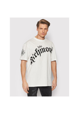 John Richmond Тишърт RMP22086TS Бял Relaxed Fit - Pepit.bg