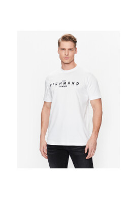 John Richmond Тишърт Tendex RMP23072TS Бял Regular Fit - Pepit.bg