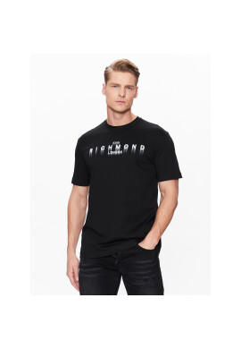 John Richmond Тишърт Tendex RMP23072TS Черен Regular Fit - Pepit.bg