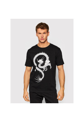 John Richmond Тишърт UMA21042TS Черен Regular Fit - Pepit.bg