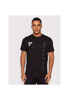 John Richmond Тишърт UMA22003TS Черен Regular Fit - Pepit.bg
