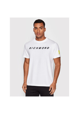 John Richmond Тишърт UMA22014TS Бял Regular Fit - Pepit.bg