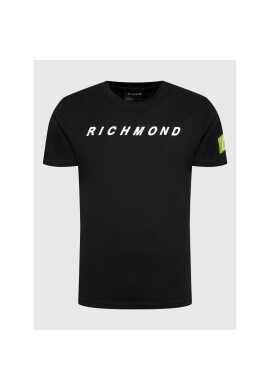 John Richmond Тишърт UMA22014TS Черен Regular Fit - Pepit.bg