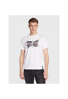 John Richmond Тишърт UMP23004TS Бял Regular Fit - Pepit.bg