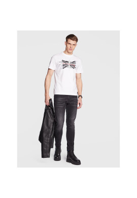 John Richmond Тишърт UMP23004TS Бял Regular Fit - Pepit.bg