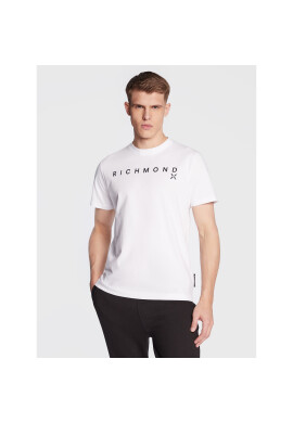 John Richmond Тишърт UMP23024TS Бял Regular Fit - Pepit.bg