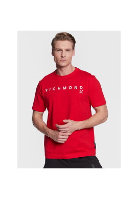 John Richmond Тишърт UMP23024TS Червен Regular Fit - Pepit.bg