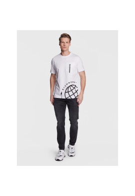 John Richmond Тишърт UMP23089TS Бял Regular Fit - Pepit.bg
