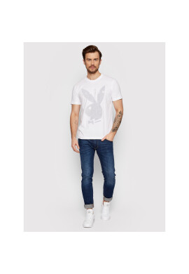 John Richmond Тишърт Unisex RMP22300TS Бял Regular Fit - Pepit.bg