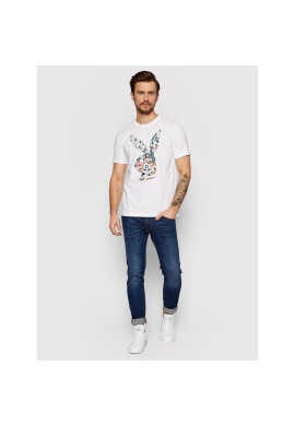 John Richmond Тишърт Unisex RMP22305TS Бял Regular Fit - Pepit.bg
