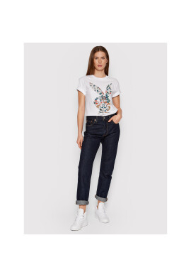 John Richmond Тишърт Unisex RMP22305TS Бял Regular Fit - Pepit.bg