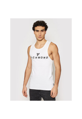 John Richmond Мъжки топ Giallica UMP21011CN Бял Regular Fit - Pepit.bg