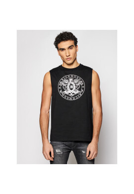 John Richmond Топ Singlet Branston UMP21126CN Черен Regular Fit - Pepit.bg