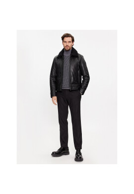 JOOP! Кожено яке Mech 1500133 Черен Regular Fit - Pepit.bg