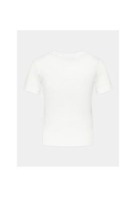 Juicy Couture Тишърт JCCCT123802 Бял Slim Fit - Pepit.bg