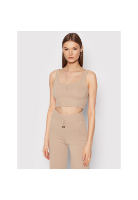 Juicy Couture топ JCKO221003 Кафяв Regular Fit - Pepit.bg