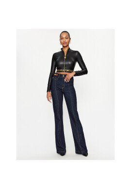 Just Cavalli Блуза 75PAH604 Черен Slim Fit - Pepit.bg