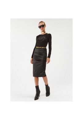 Just Cavalli Блуза 75PAH6A1 Черен Regular Fit - Pepit.bg