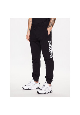 Just Cavalli Долнище анцуг 74OBAG00 Черен Regular Fit - Pepit.bg