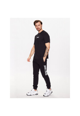 Just Cavalli Долнище анцуг 74OBAG00 Черен Regular Fit - Pepit.bg
