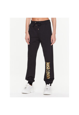 Just Cavalli Долнище анцуг 74PBAF00 Черен Regular Fit - Pepit.bg