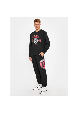Just Cavalli Долнище анцуг 75OAAG02 Черен Regular Fit - Pepit.bg