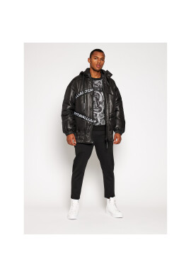 Just Cavalli Пухено яке S01AM0330 Черен Regular Fit - Pepit.bg